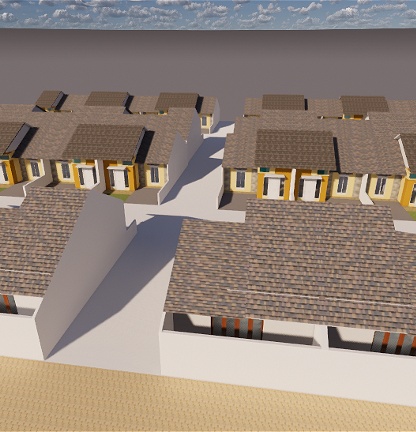 Perumahan Cluster Modern